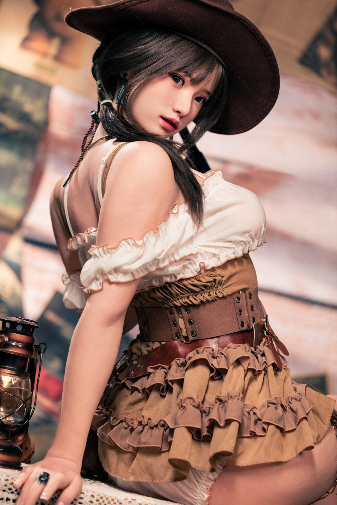 helianto muñeca sexual (Bezlya Doll 162cm Copa C 2.2U Silicona)