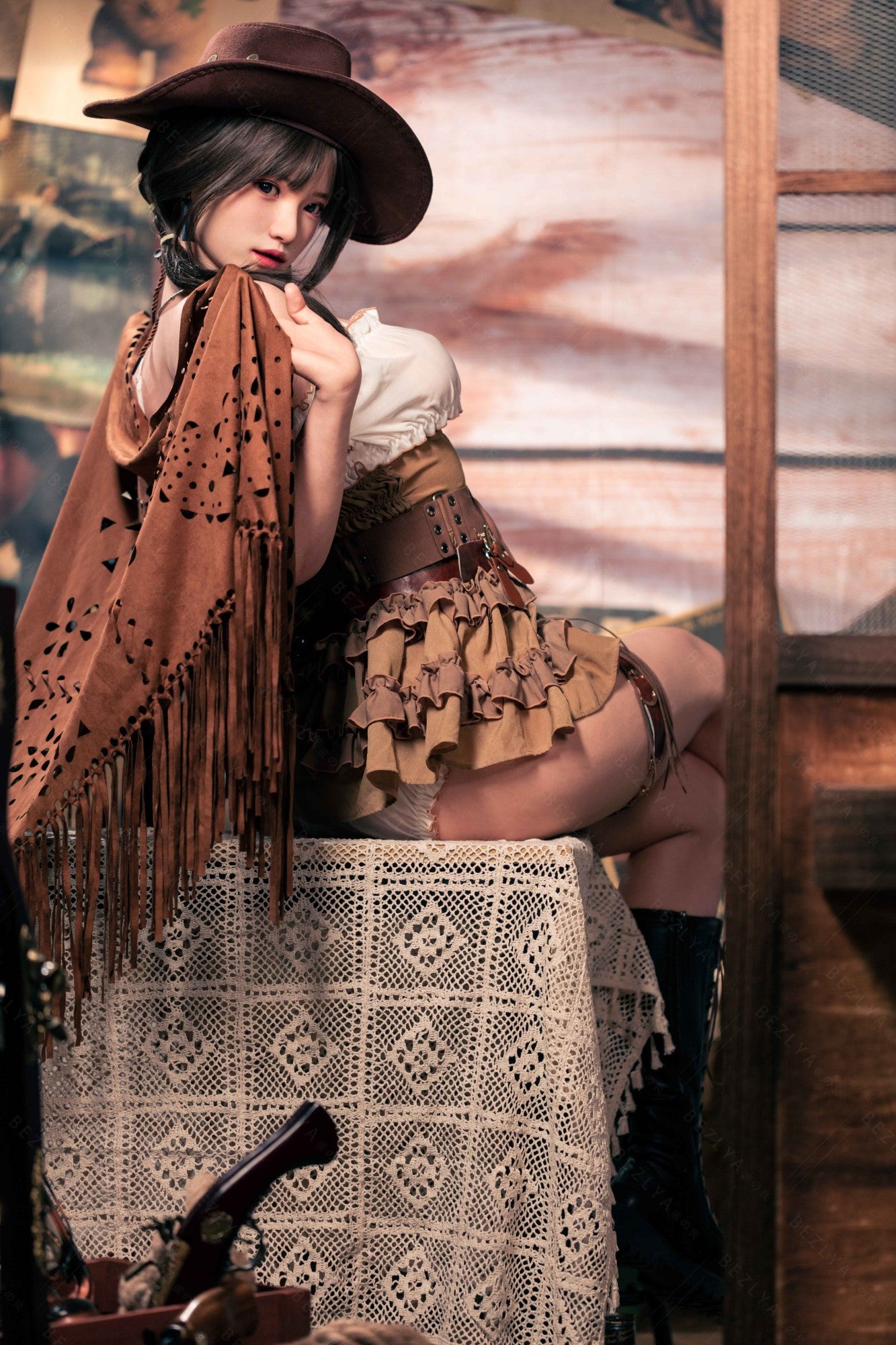 helianto muñeca sexual (Bezlya Doll 162cm Copa C 2.2U Silicona)