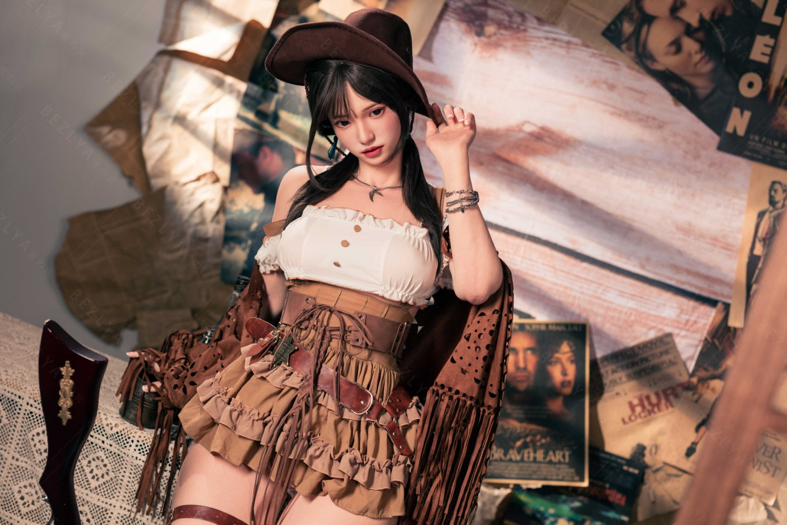 helianto muñeca sexual (Bezlya Doll 162cm Copa C 2.2U Silicona)