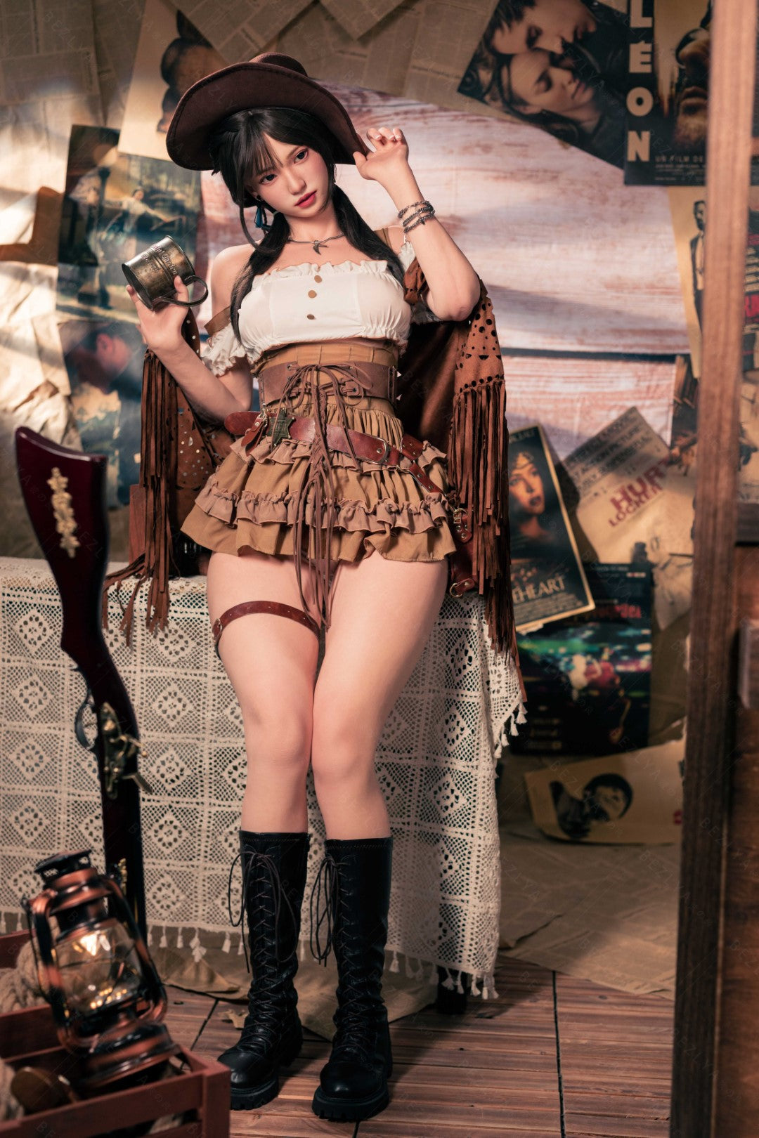 helianto muñeca sexual (Bezlya Doll 162cm Copa C 2.2U Silicona)