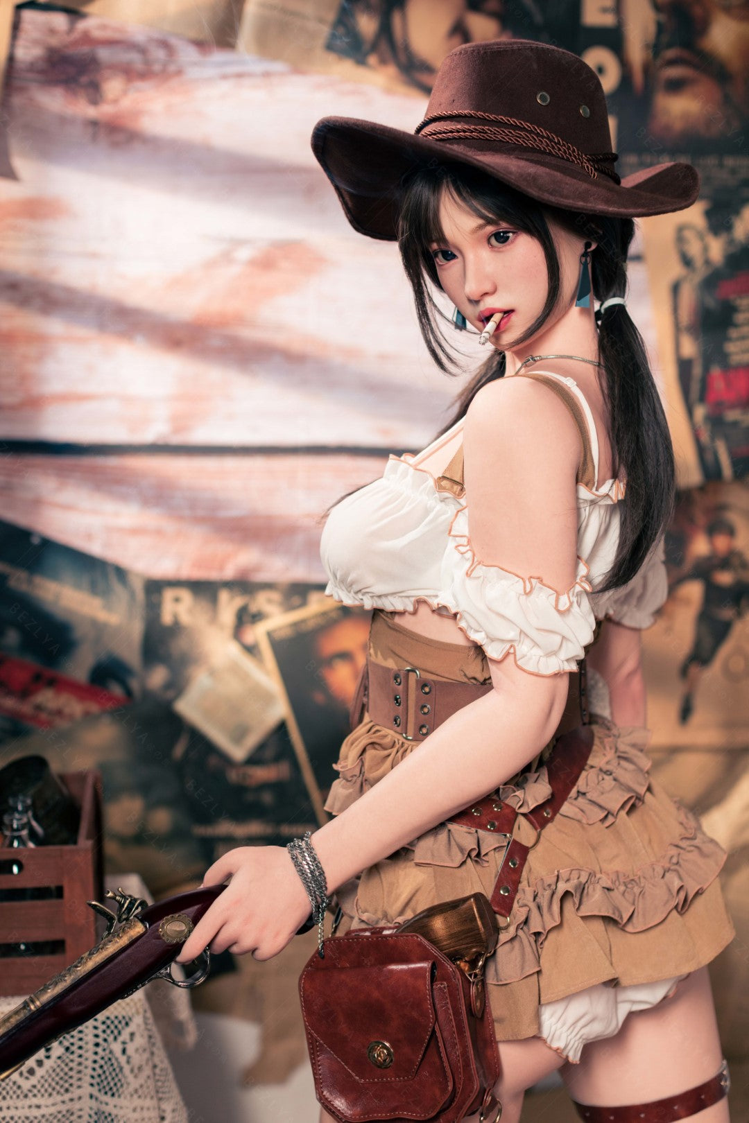 helianto muñeca sexual (Bezlya Doll 162cm Copa C 2.2U Silicona)