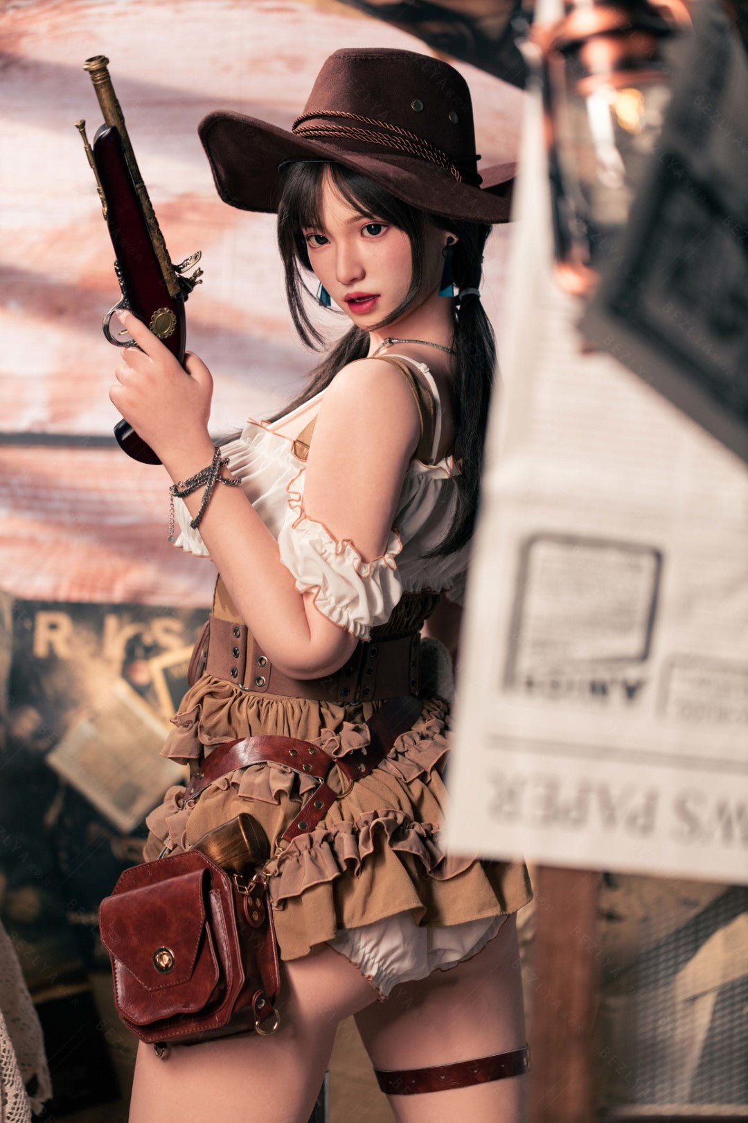 helianto muñeca sexual (Bezlya Doll 162cm Copa C 2.2U Silicona)