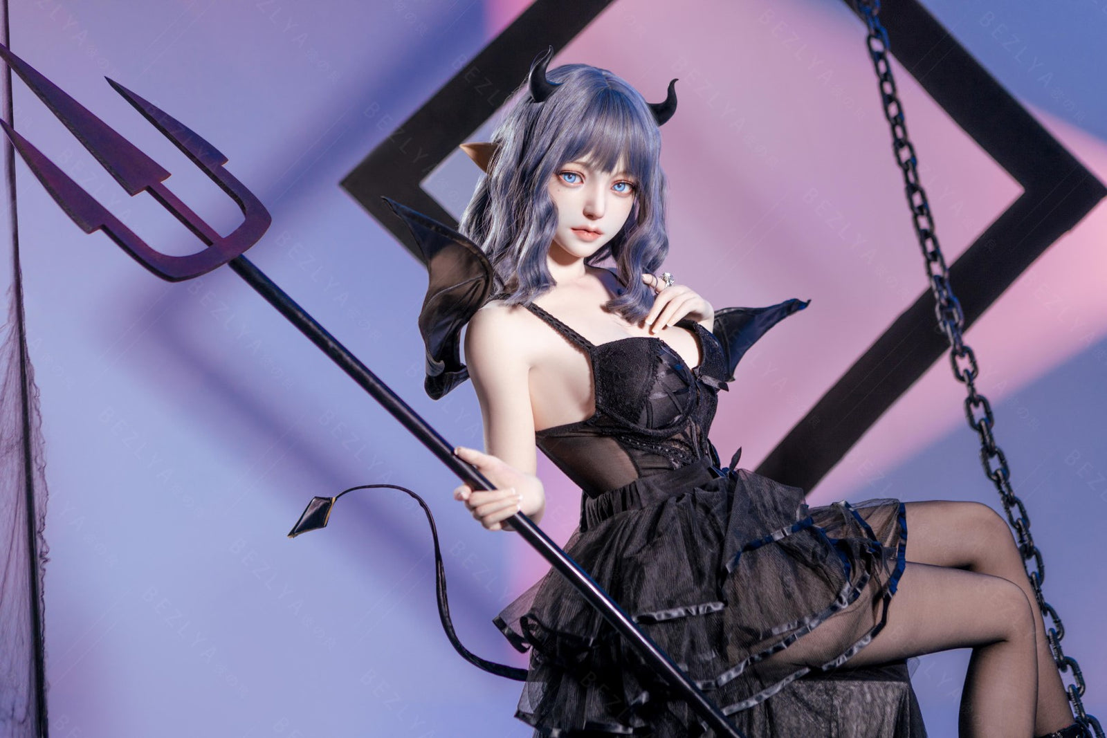 Campánula muñeca sexual (Bezlya Doll 149 cm copa D 2.1 silicona)