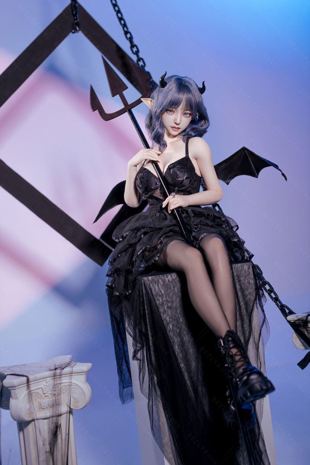 Campánula muñeca sexual (Bezlya Doll 149 cm copa D 2.1 silicona)