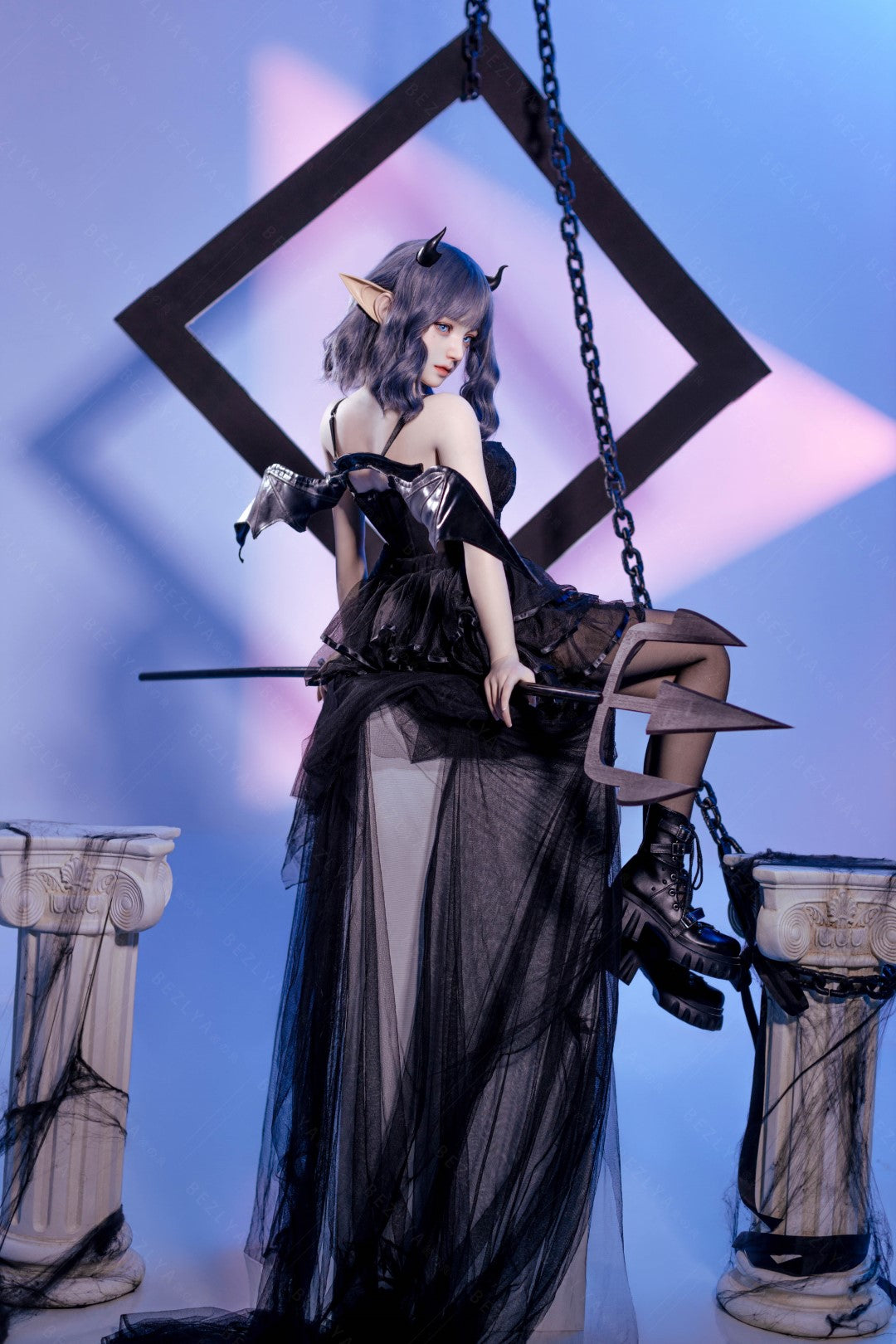 Campánula muñeca sexual (Bezlya Doll 149 cm copa D 2.1 silicona)