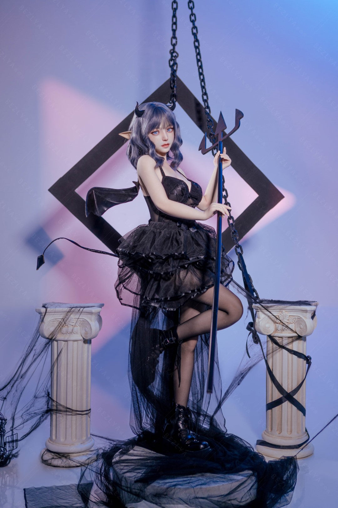 Campánula muñeca sexual (Bezlya Doll 149 cm copa D 2.1 silicona)