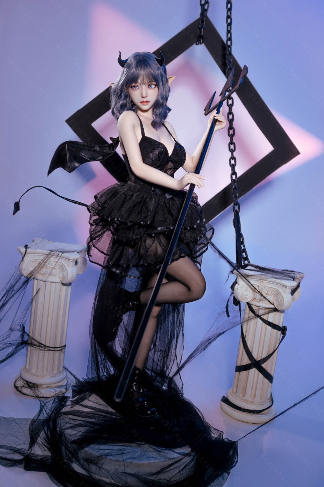 Campánula muñeca sexual (Bezlya Doll 149 cm copa D 2.1 silicona)