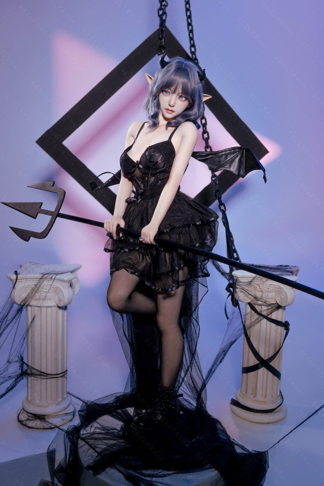 Campánula muñeca sexual (Bezlya Doll 149 cm copa D 2.1 silicona)