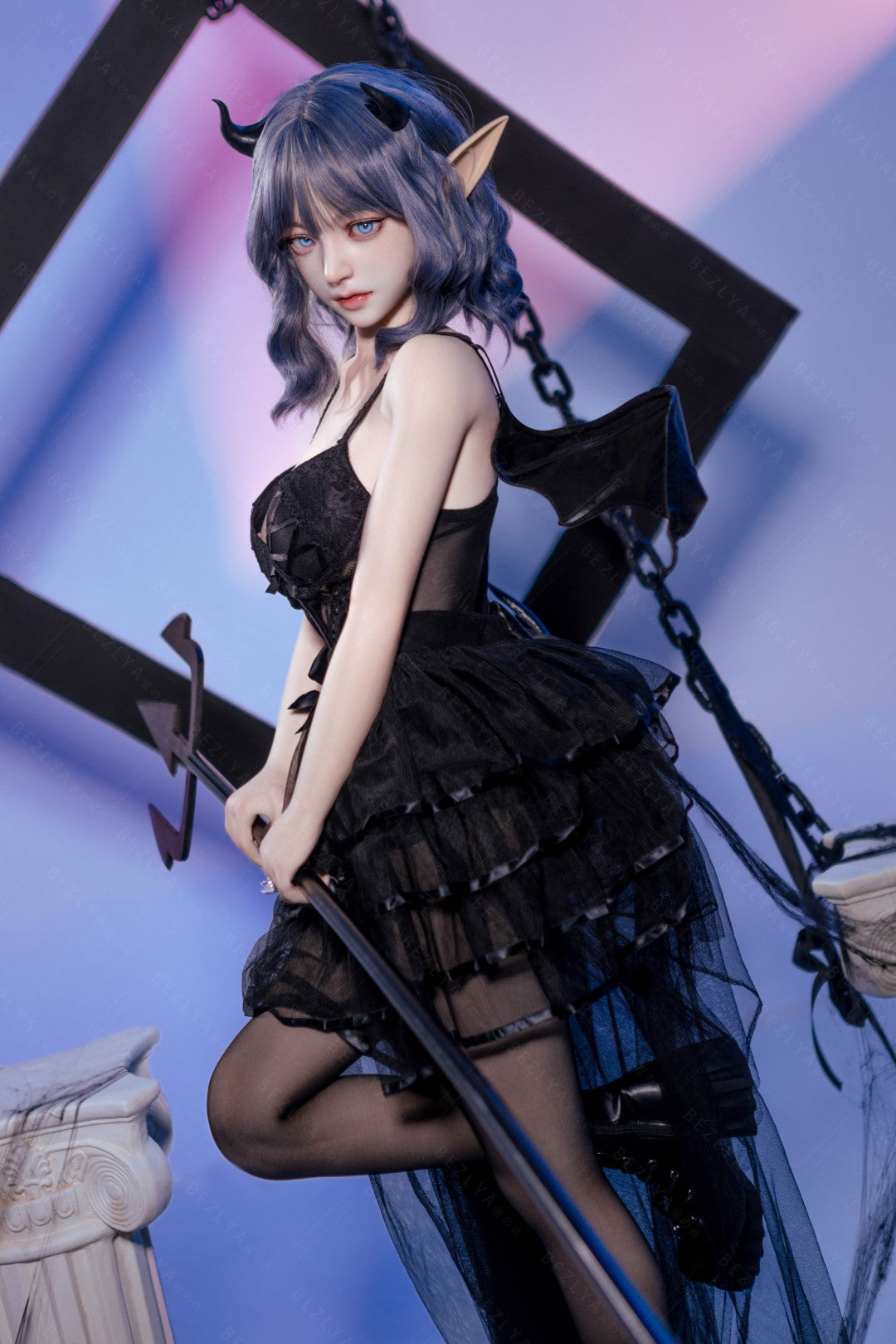 Campánula muñeca sexual (Bezlya Doll 149 cm copa D 2.1 silicona)