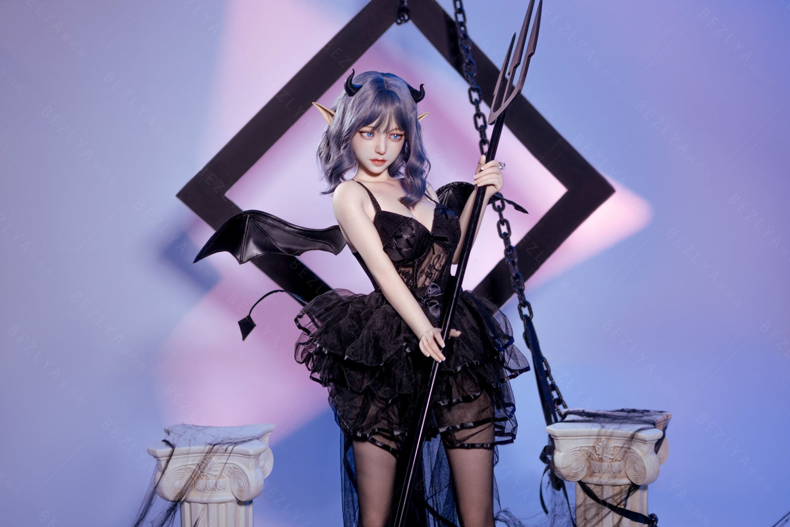 Campánula muñeca sexual (Bezlya Doll 149 cm copa D 2.1 silicona)