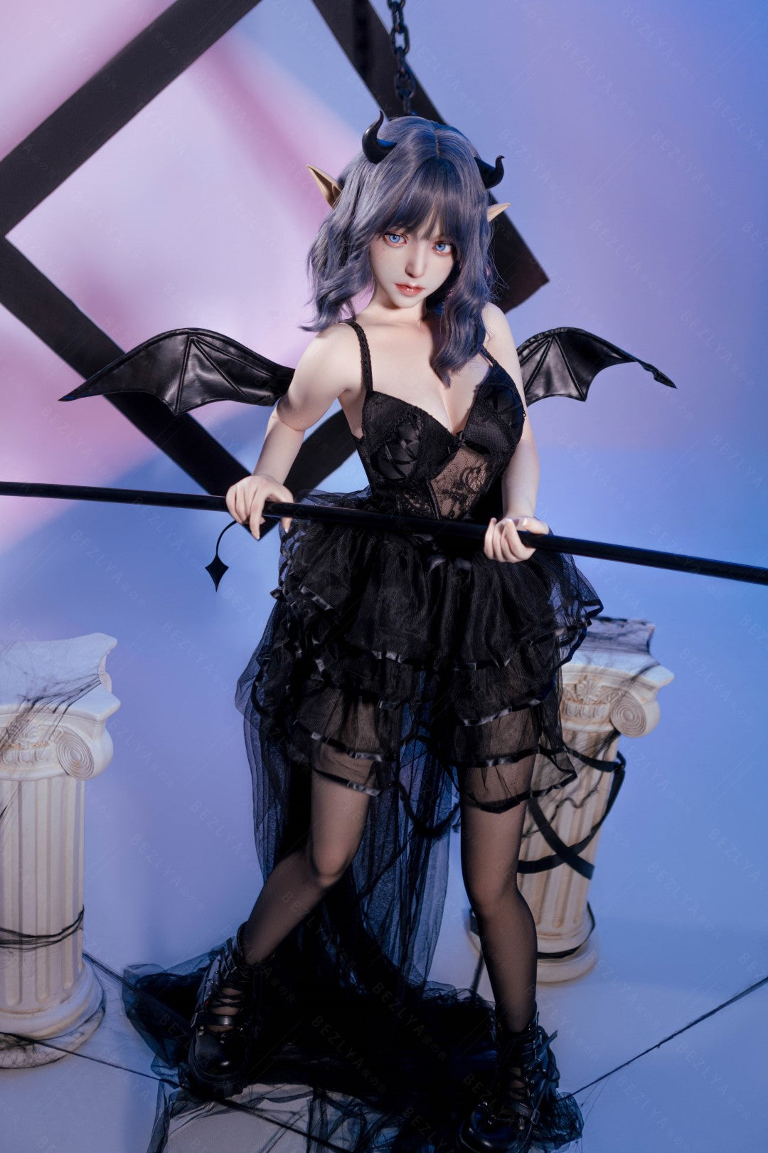 Campánula muñeca sexual (Bezlya Doll 149 cm copa D 2.1 silicona)