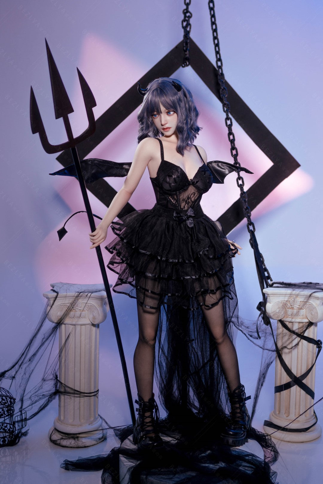 Campánula muñeca sexual (Bezlya Doll 149 cm copa D 2.1 silicona)