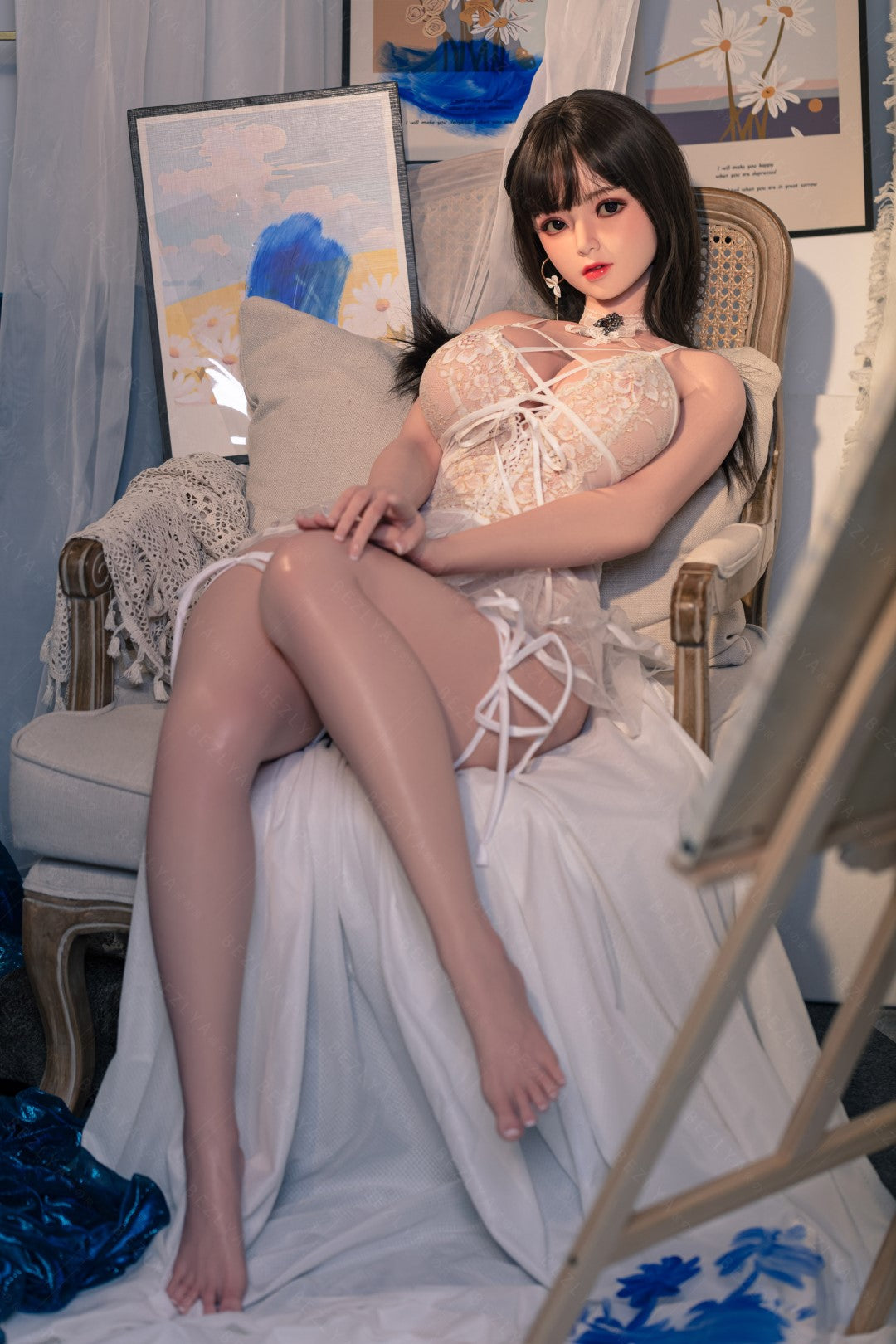 Convallaria muñeca sexual (Bezlya Doll 155 cm copa H 2.1 silicona)