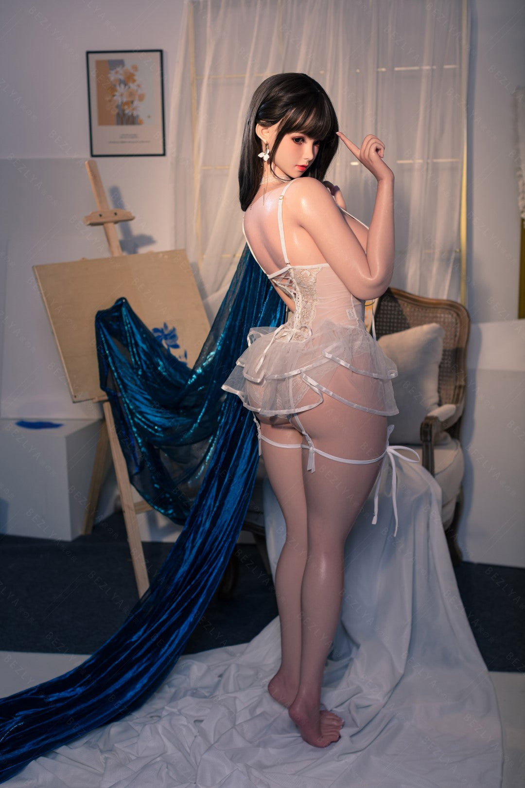 Convallaria muñeca sexual (Bezlya Doll 155 cm copa H 2.1 silicona)