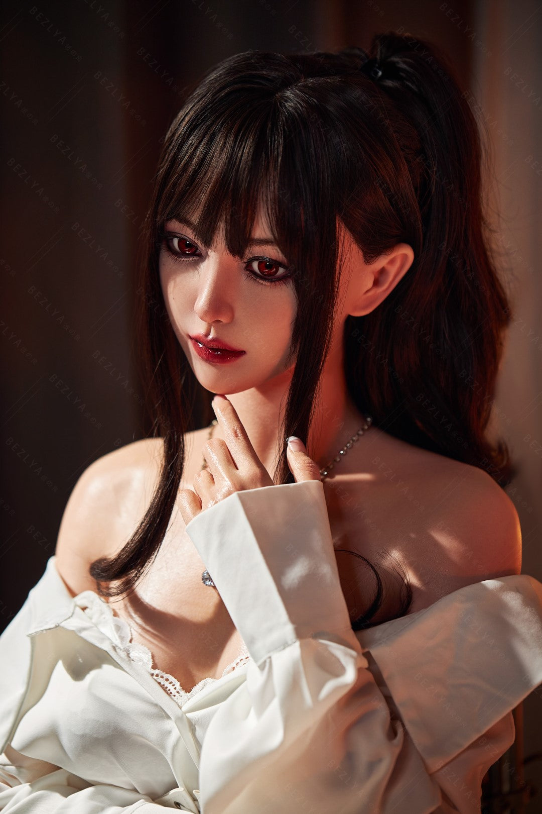 Hibisco muñeca sexual (Bezlya Doll 153 cm C-cup 2.2U Silicona)