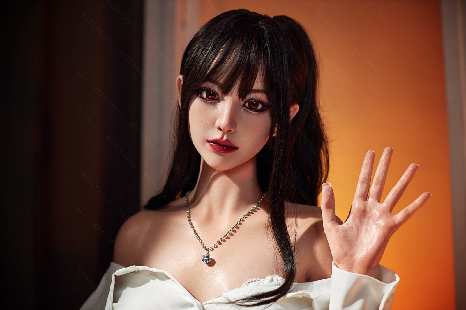 Hibisco muñeca sexual (Bezlya Doll 153 cm C-cup 2.2U Silicona)