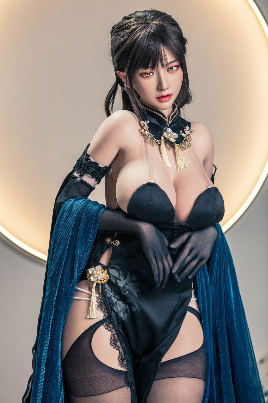 Lagenaria muñeca sexual (Bezlya Doll 155 cm copa H 2.1 silicona)