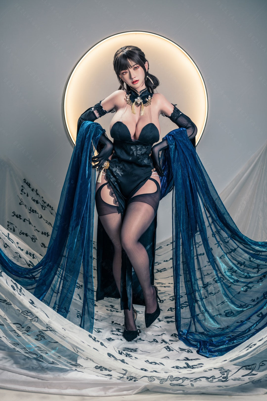 Lagenaria muñeca sexual (Bezlya Doll 155 cm copa H 2.1 silicona)