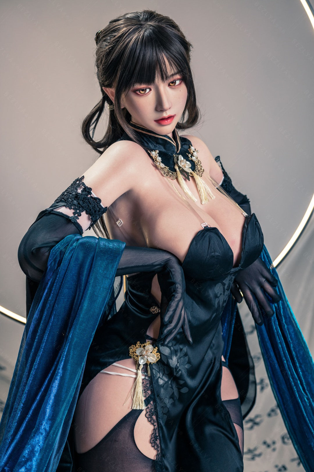 Lagenaria muñeca sexual (Bezlya Doll 155 cm copa H 2.1 silicona)