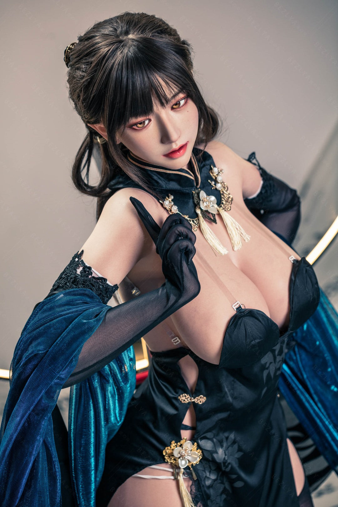 Lagenaria muñeca sexual (Bezlya Doll 155 cm copa H 2.1 silicona)