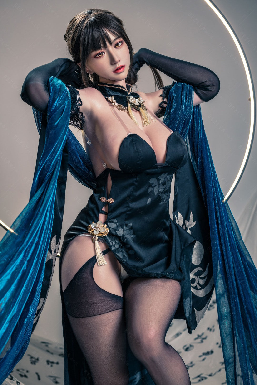 Lagenaria muñeca sexual (Bezlya Doll 155 cm copa H 2.1 silicona)