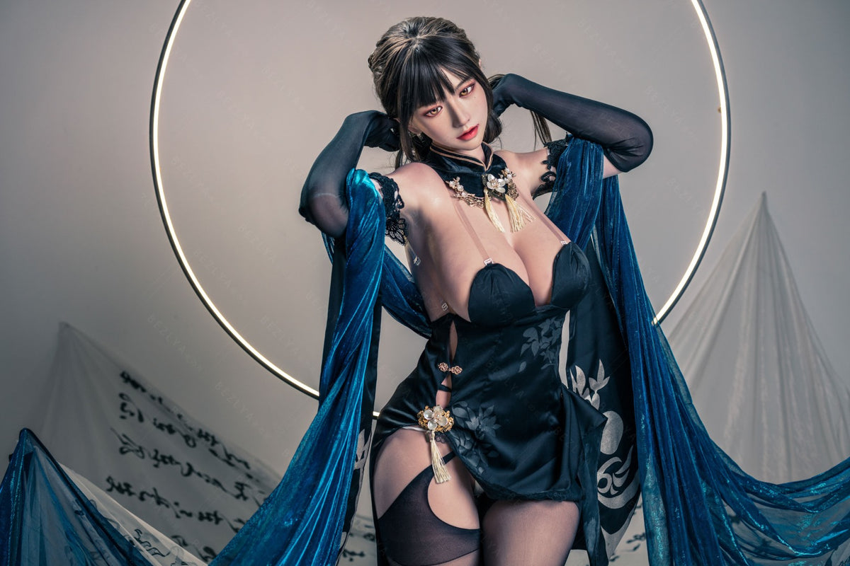 Lagenaria muñeca sexual (Bezlya Doll 155 cm copa H 2.1 silicona)