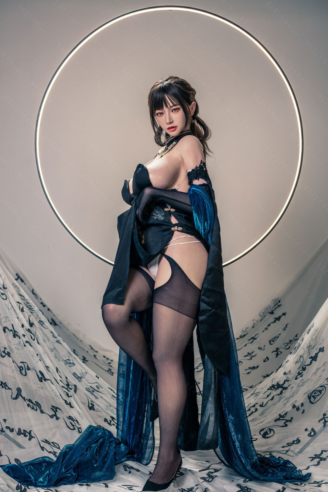 Lagenaria muñeca sexual (Bezlya Doll 155 cm copa H 2.1 silicona)