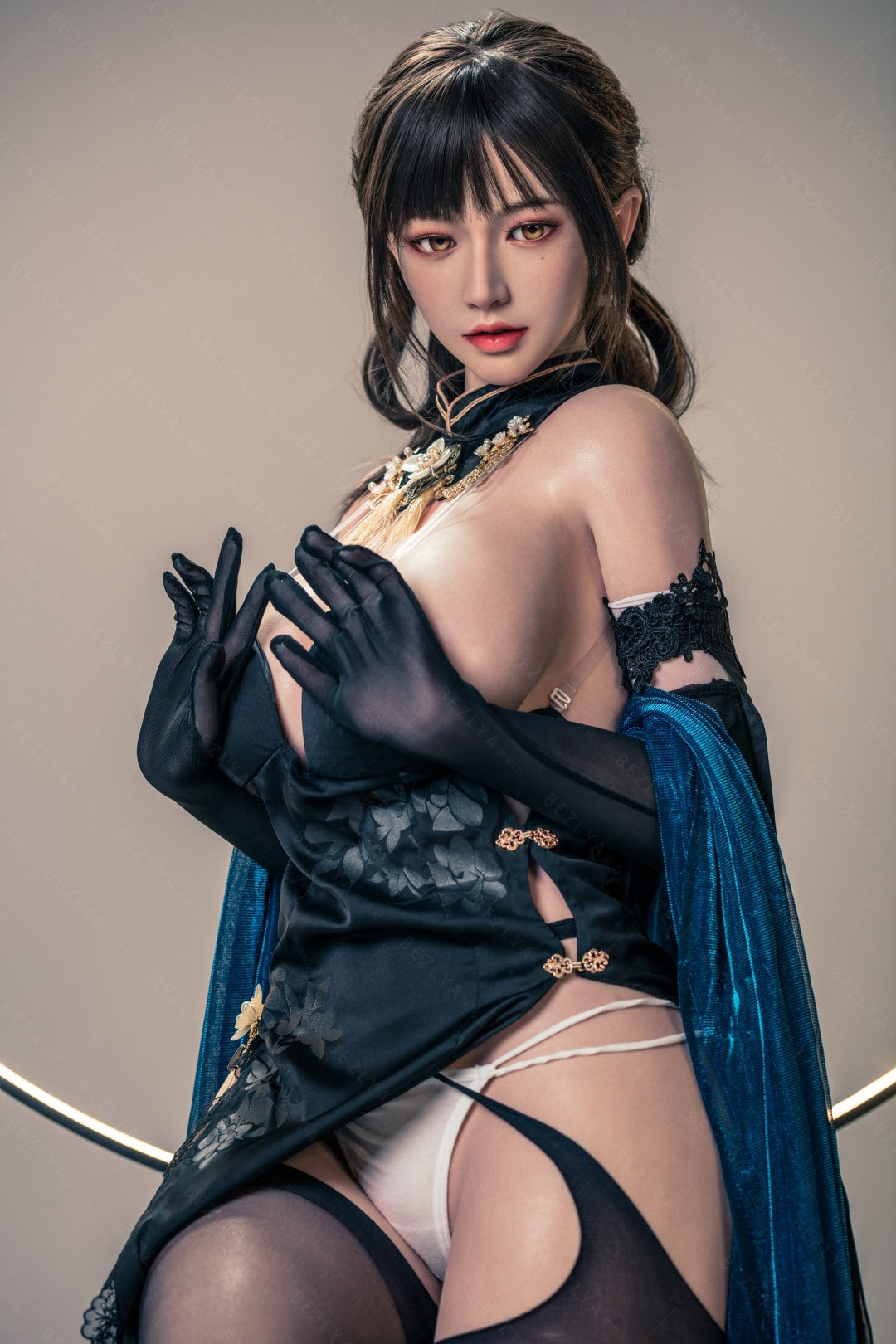 Lagenaria muñeca sexual (Bezlya Doll 155 cm copa H 2.1 silicona)