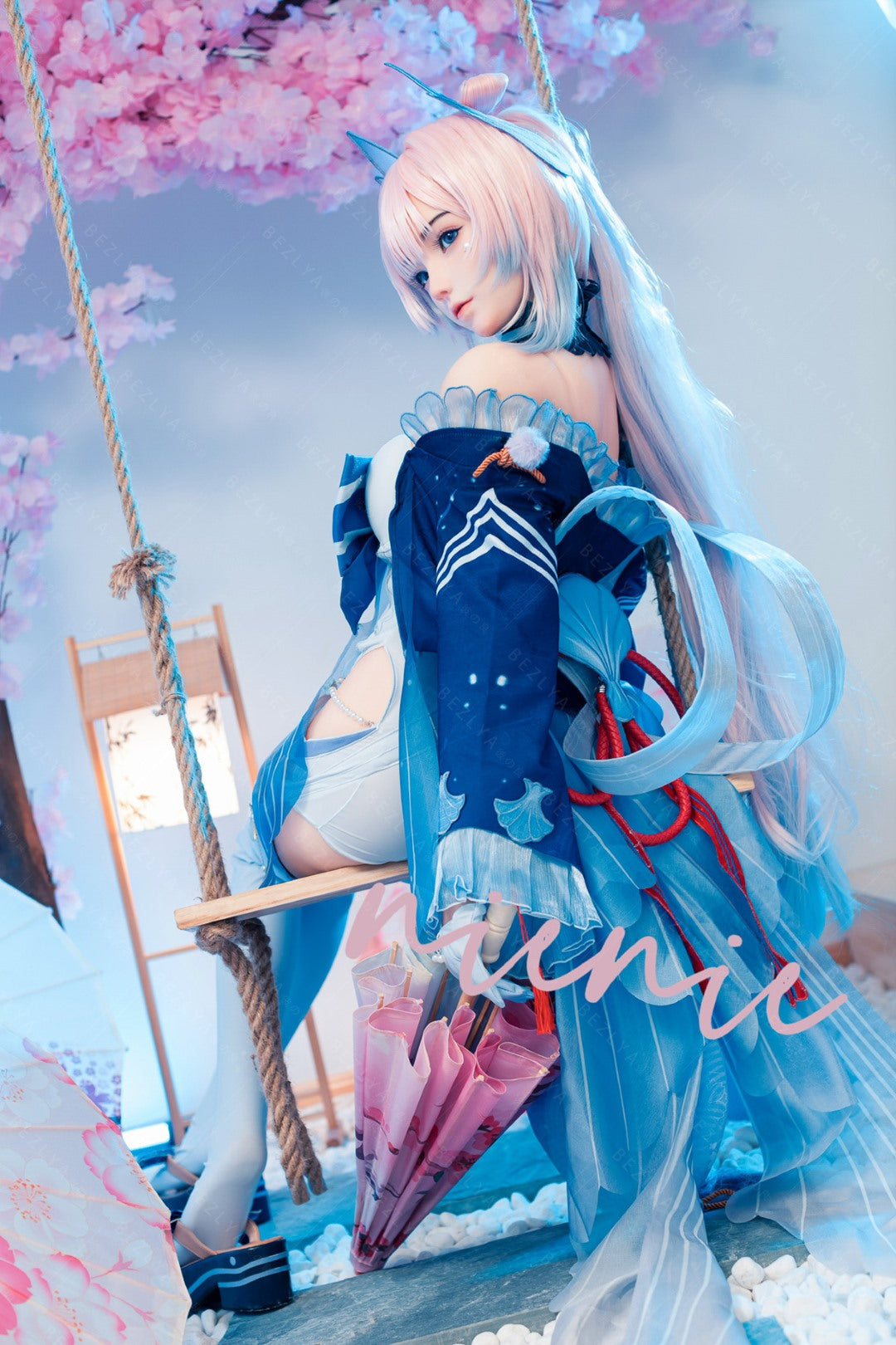 cirtenthera muñeca sexual (Bezlya Doll 155cm copa B 2.0 TPE+Silicona)