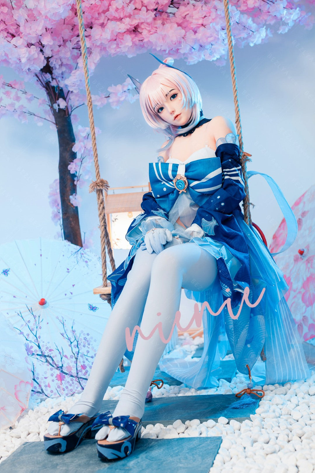 cirtenthera muñeca sexual (Bezlya Doll 155cm copa B 2.0 TPE+Silicona)