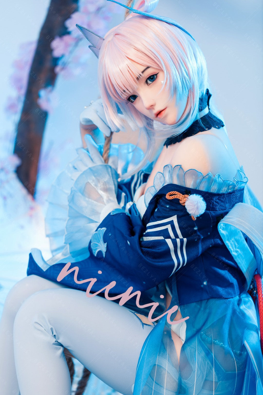 cirtenthera muñeca sexual (Bezlya Doll 155cm copa B 2.0 TPE+Silicona)