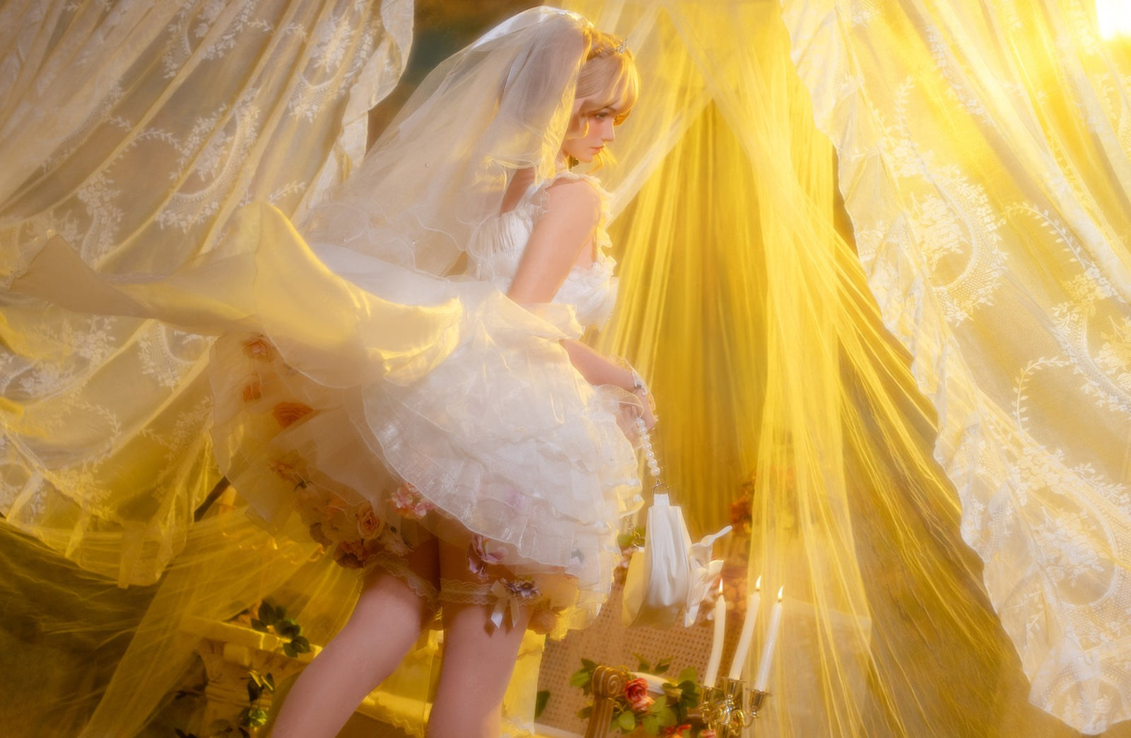 Adelfa muñeca sexual (Bezlya Doll 156cm B copa 2.1 Silicona)