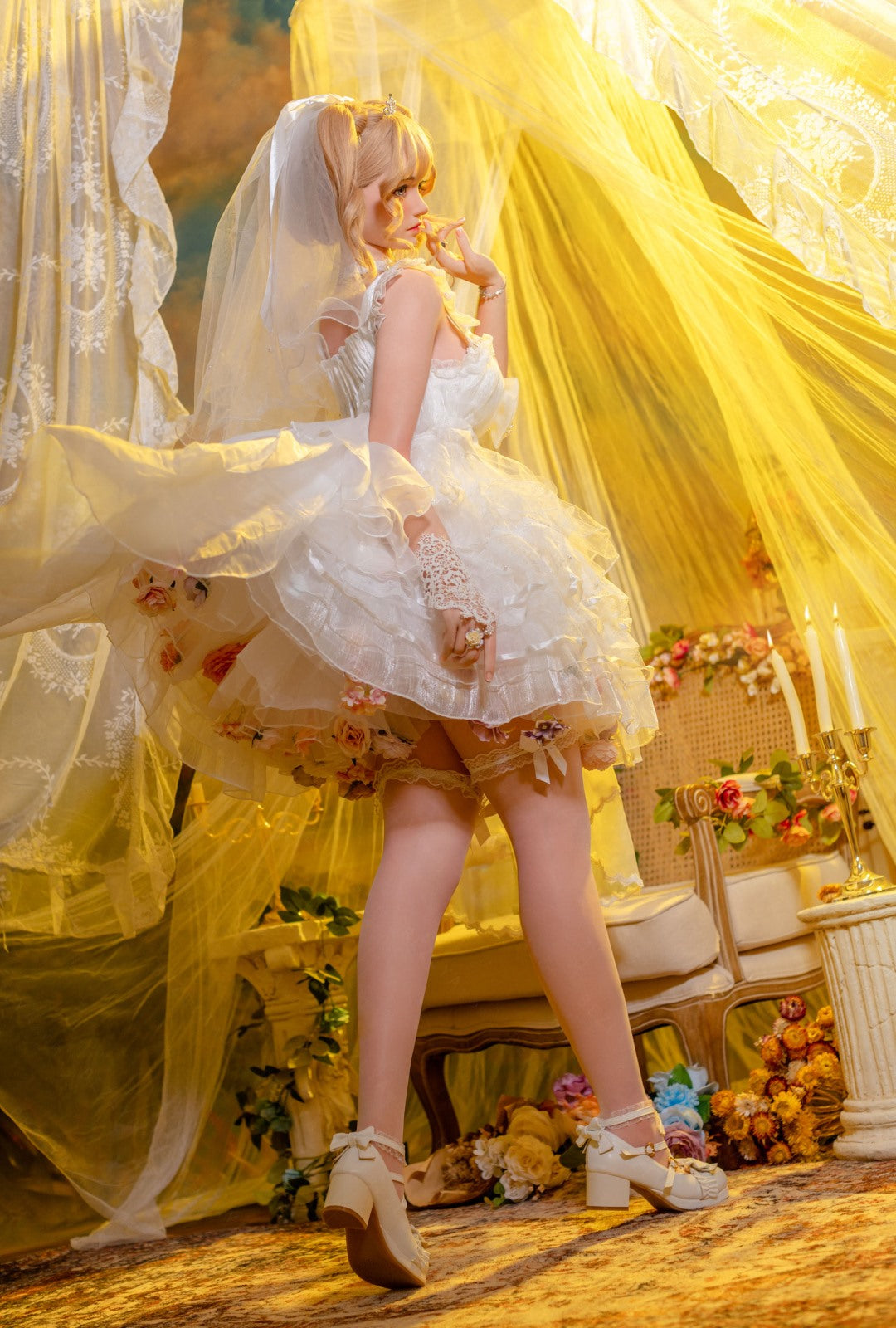 Adelfa muñeca sexual (Bezlya Doll 156cm B copa 2.1 Silicona)