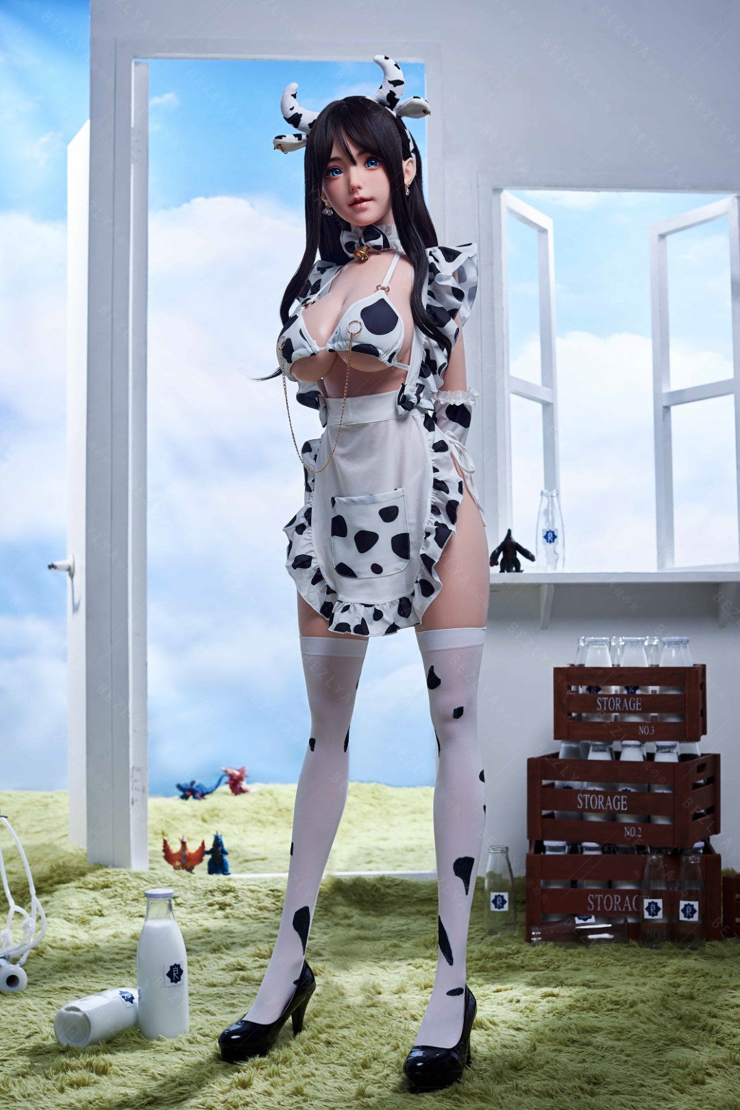 Pisum muñeca sexual (Bezlya Doll 145 cm copa F 2.2CF silicona)