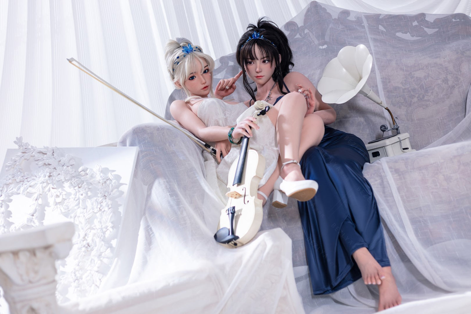 Gardenia muñeca sexual (Bezlya Doll Copa E de 155 cm (silicona 2,2 CF)