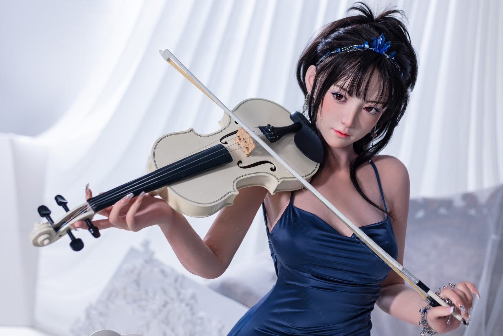 Gardenia muñeca sexual (Bezlya Doll Copa E de 155 cm (silicona 2,2 CF)