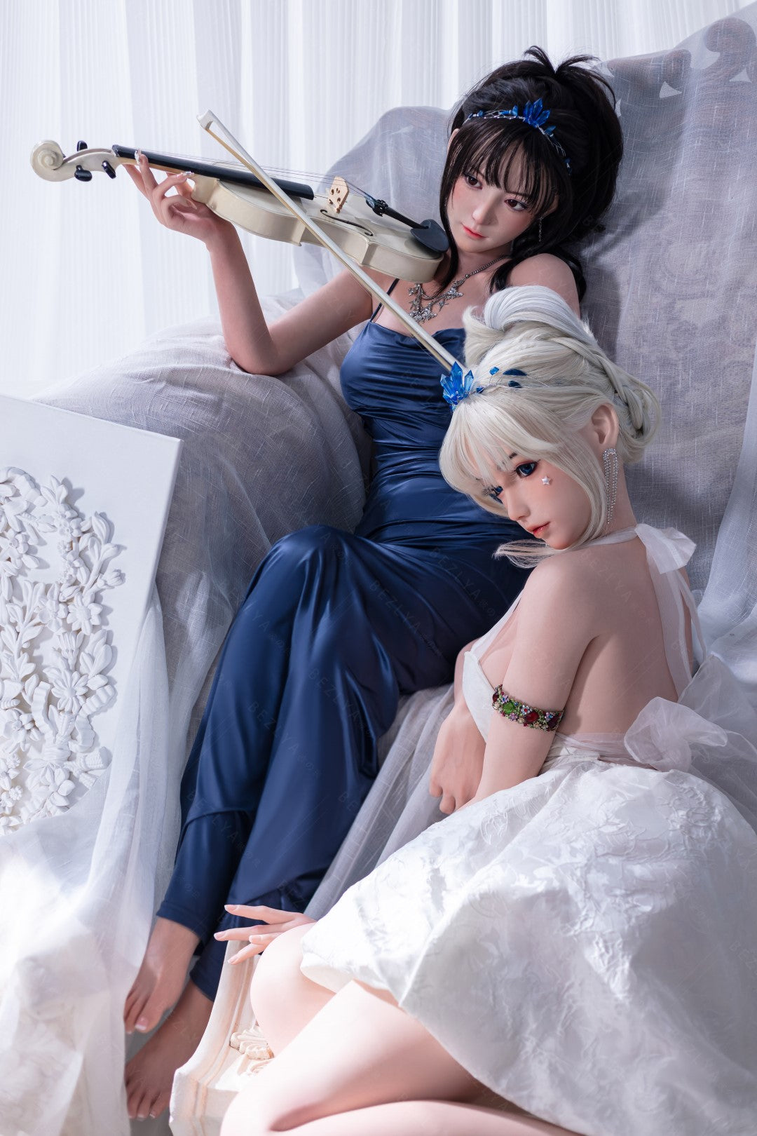 Gardenia muñeca sexual (Bezlya Doll Copa E de 155 cm (silicona 2,2 CF)