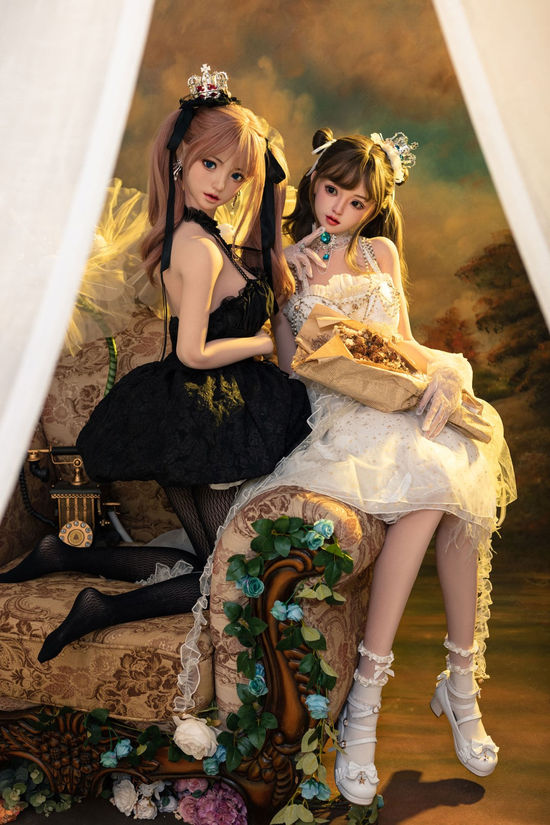 Convallaria  muñeca sexual (Bezlya Doll 149 cm copa D 2.1 silicona)