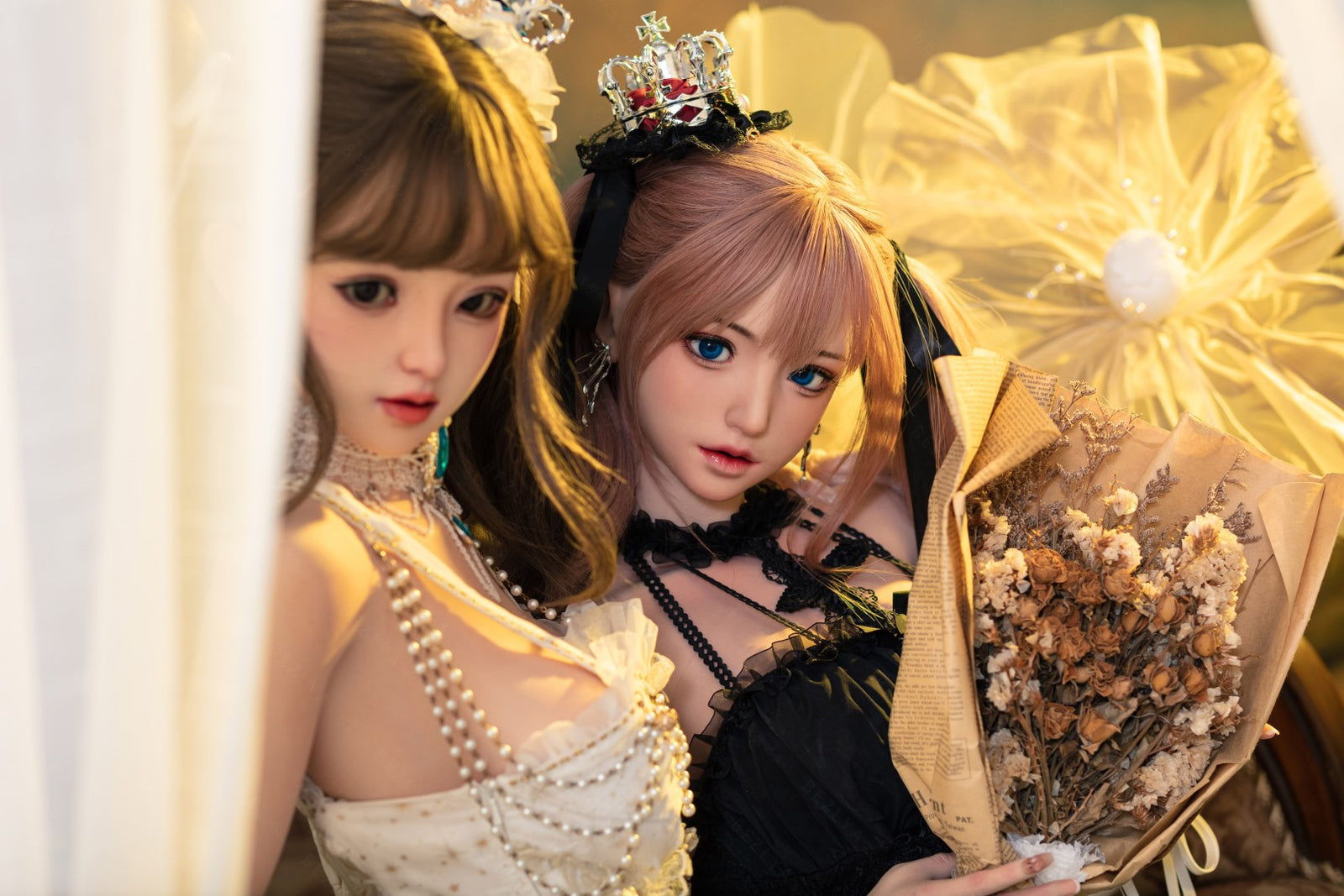 Convallaria  muñeca sexual (Bezlya Doll 149 cm copa D 2.1 silicona)