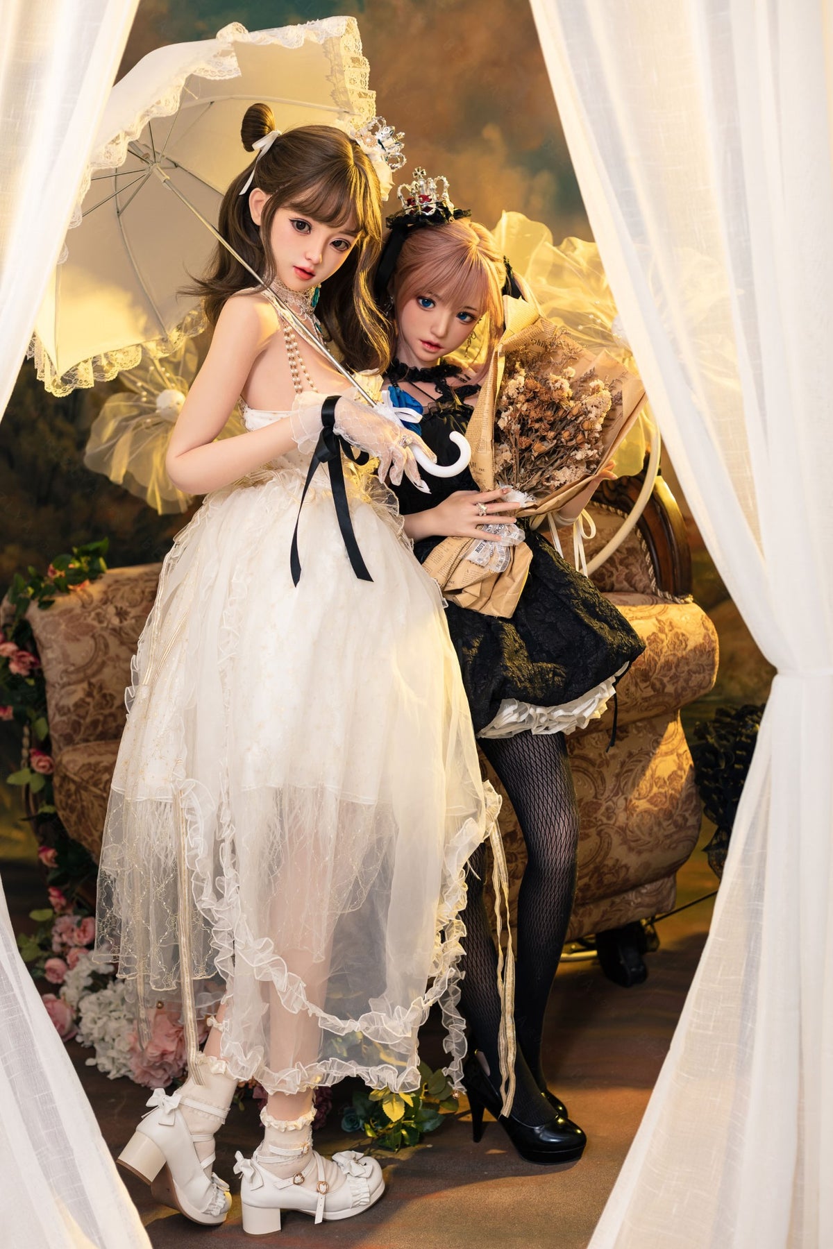 Convallaria  muñeca sexual (Bezlya Doll 149 cm copa D 2.1 silicona)