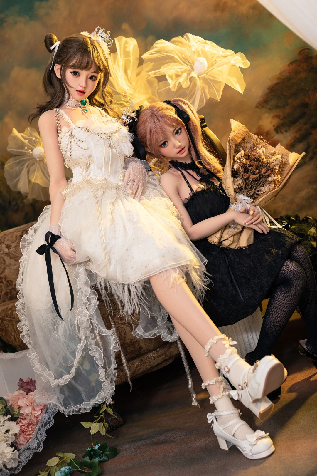 Convallaria  muñeca sexual (Bezlya Doll 149 cm copa D 2.1 silicona)