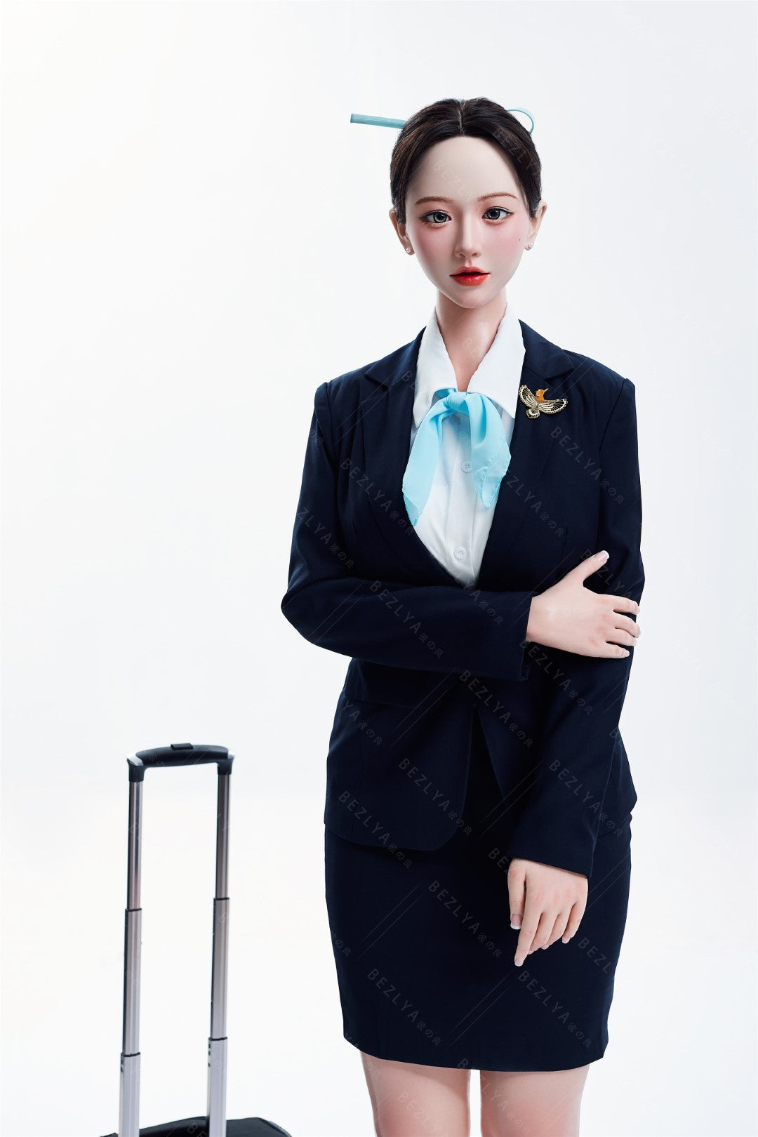 Lagenaria muñeca sexual (Bezlya Doll Copa C de 163 cm (silicona 2,2 CF)