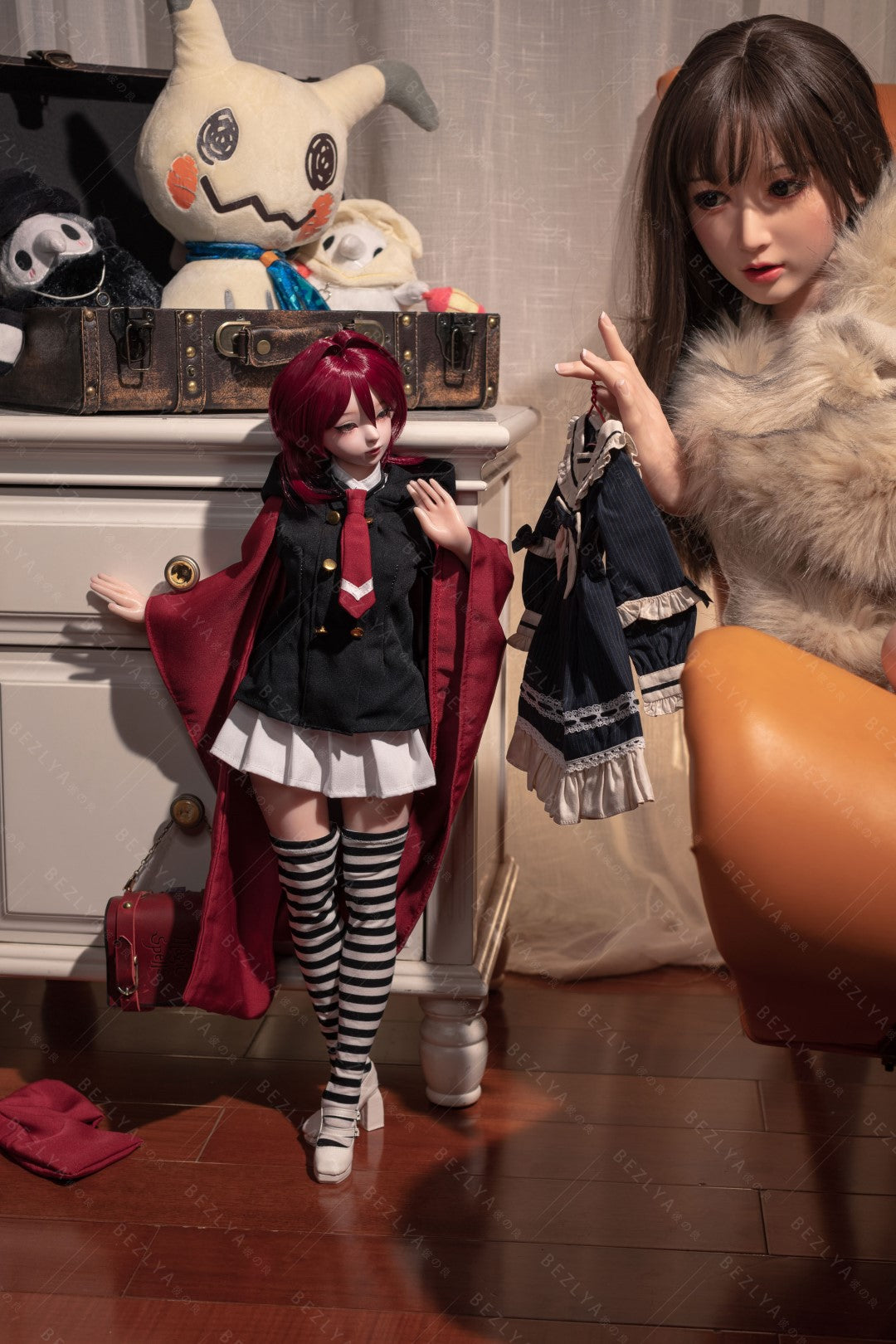 Lychee muñeca sexual (Bezlya Doll 60 cm copa C 2.2 silicona)