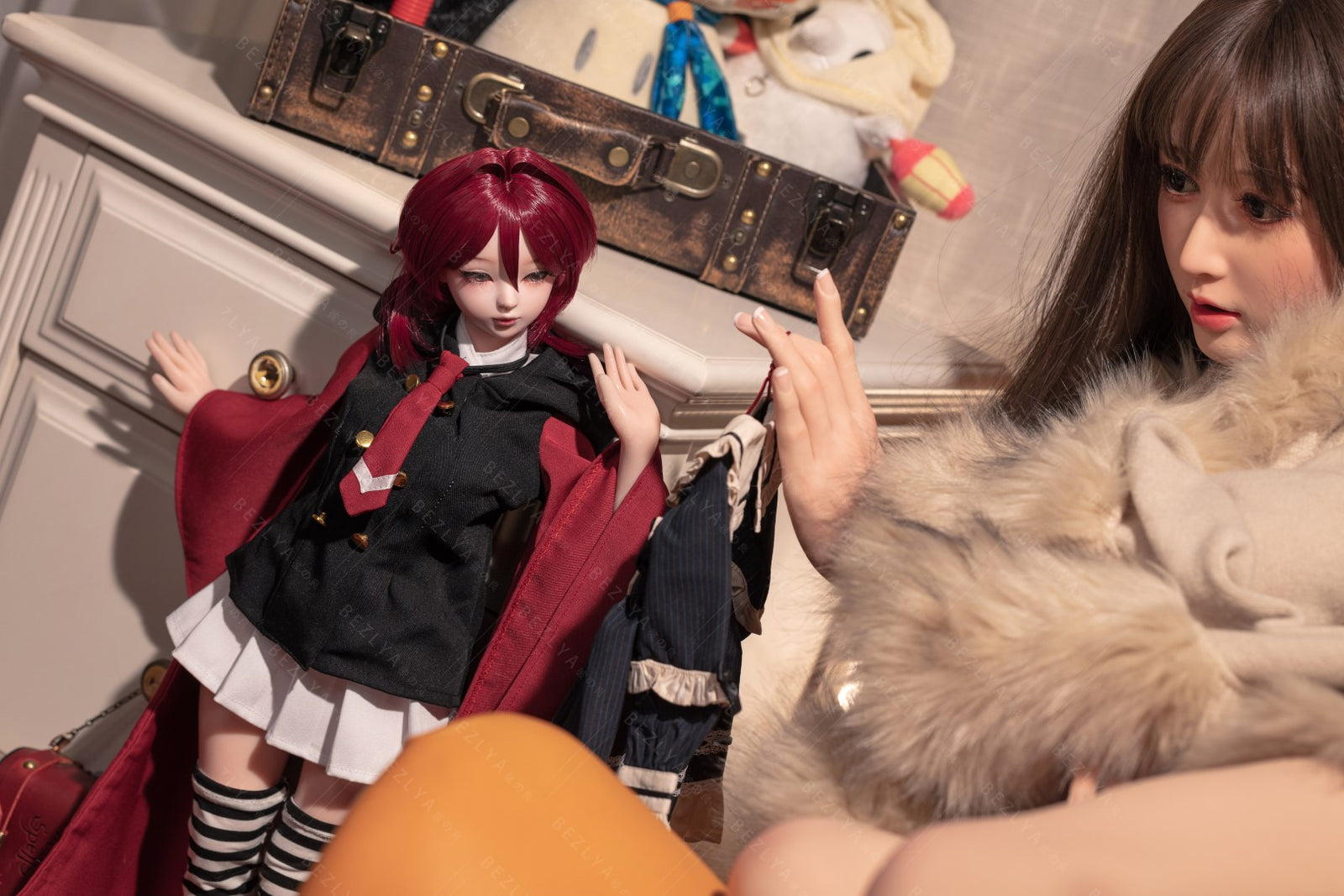 Lychee muñeca sexual (Bezlya Doll 60 cm copa C 2.2 silicona)