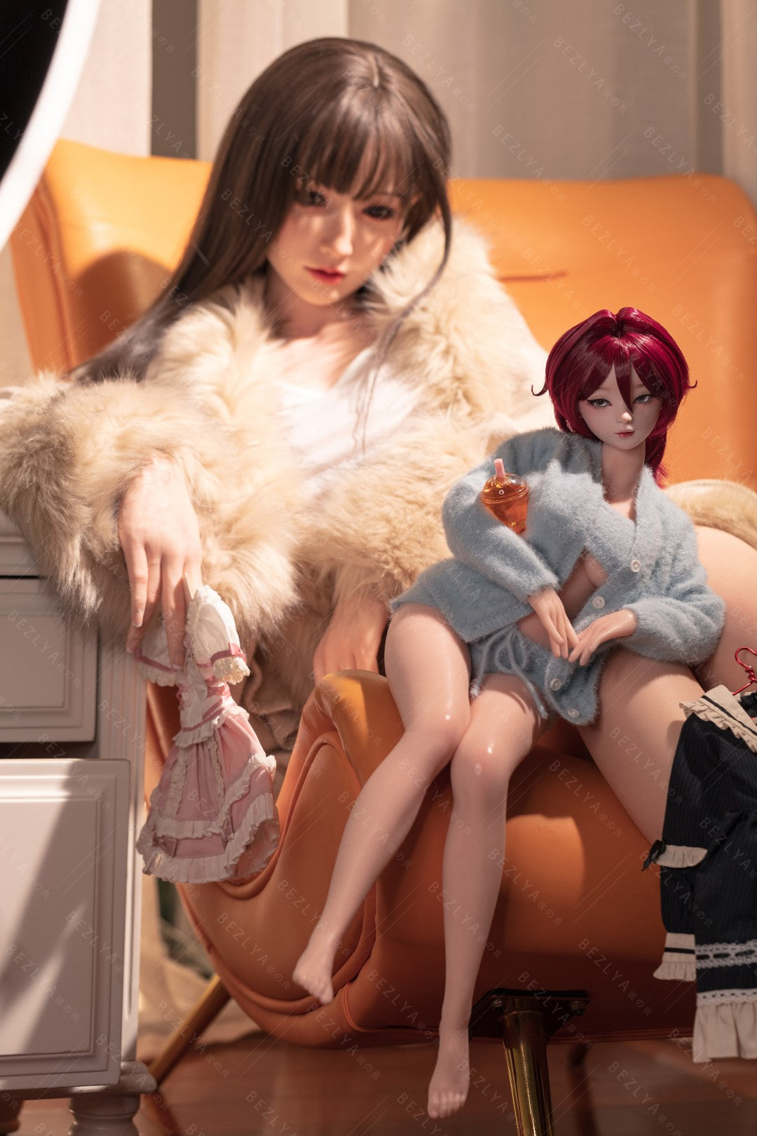 Lychee muñeca sexual (Bezlya Doll 60 cm copa C 2.2 silicona)