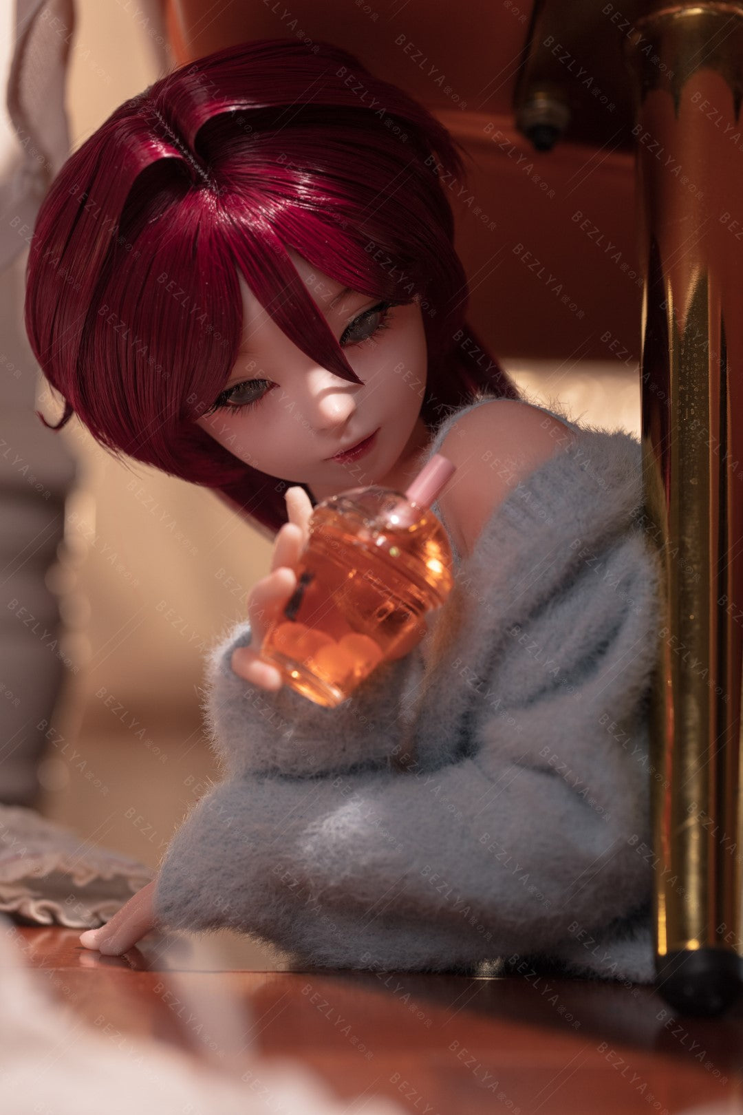 Lychee muñeca sexual (Bezlya Doll 60 cm copa C 2.2 silicona)