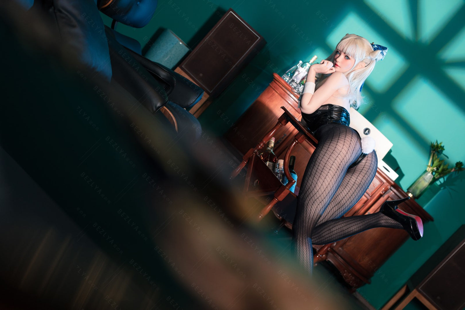 Adelfa muñeca sexual (Bezlya Doll Copa E de 155 cm (silicona 2,2 CF)