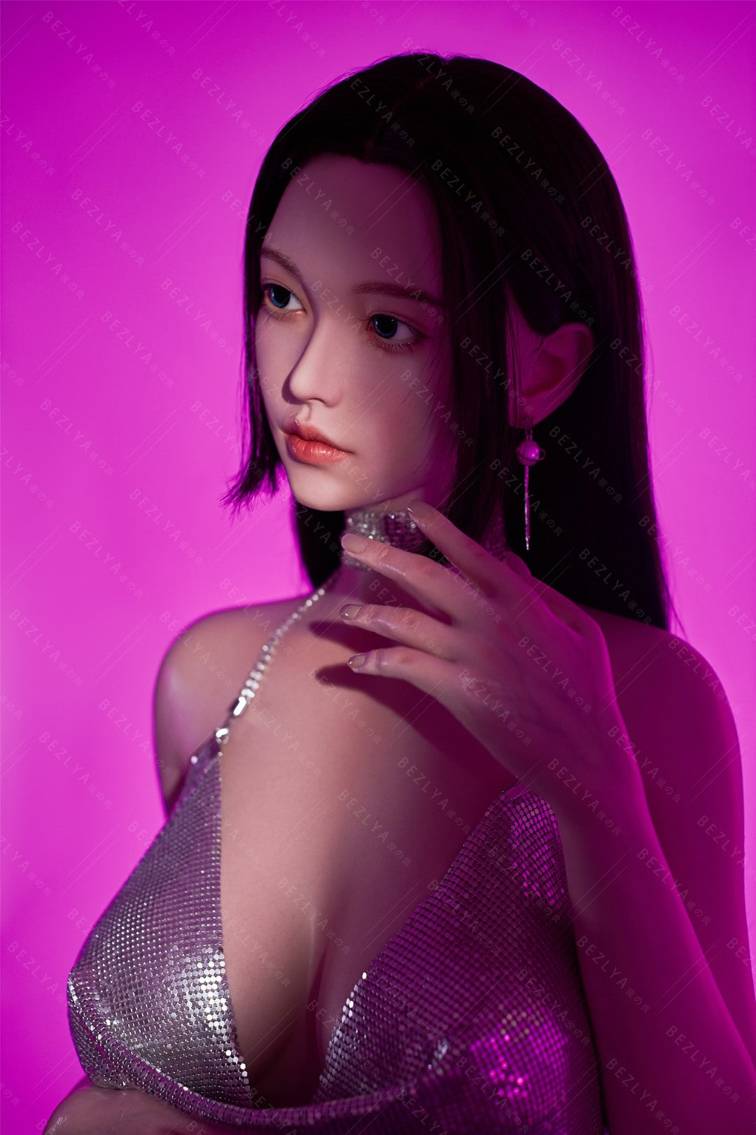 ninfea muñeca sexual (Bezlya Doll 163 cm E-cup 2.2CF Silicona)