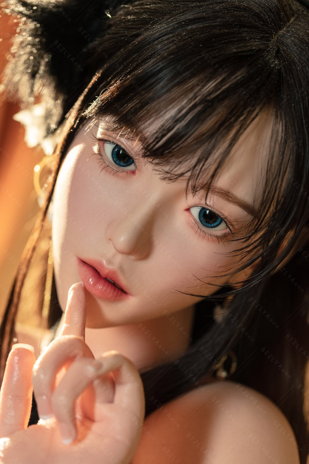 ninfea muñeca sexual (Bezlya Doll 155 cm copa H 2.1 silicona)