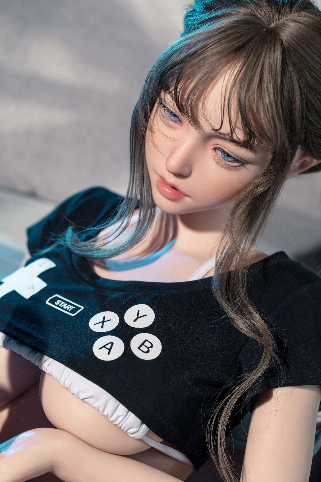 Campánula muñeca sexual (Bezlya Doll Copa E de 155 cm (silicona 2,2 CF)